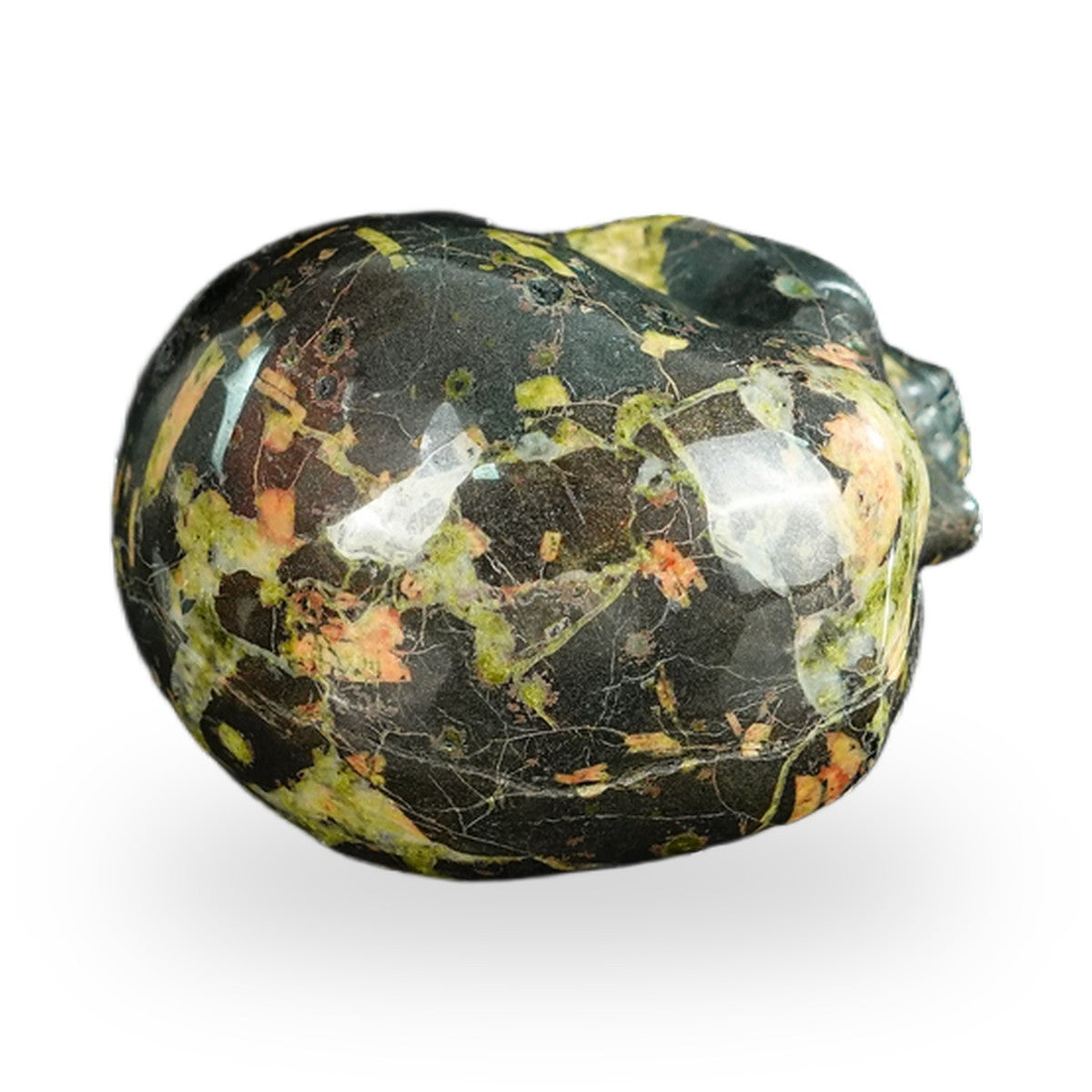 Plum Blossom Jade crystal skull 2.2" SKH20PB07 photo 8