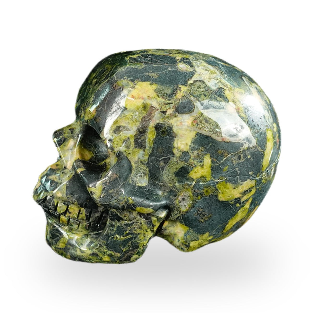 Plum Blossom Jade crystal skull 2.2" SKH20PB13 photo 5