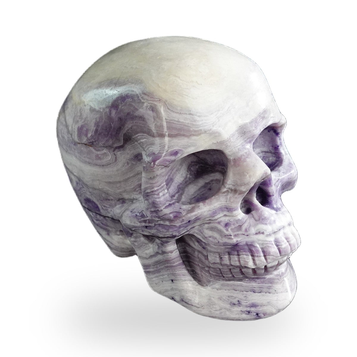 Purple Malachite crystal skull 3" SKH30PM02 photo 3