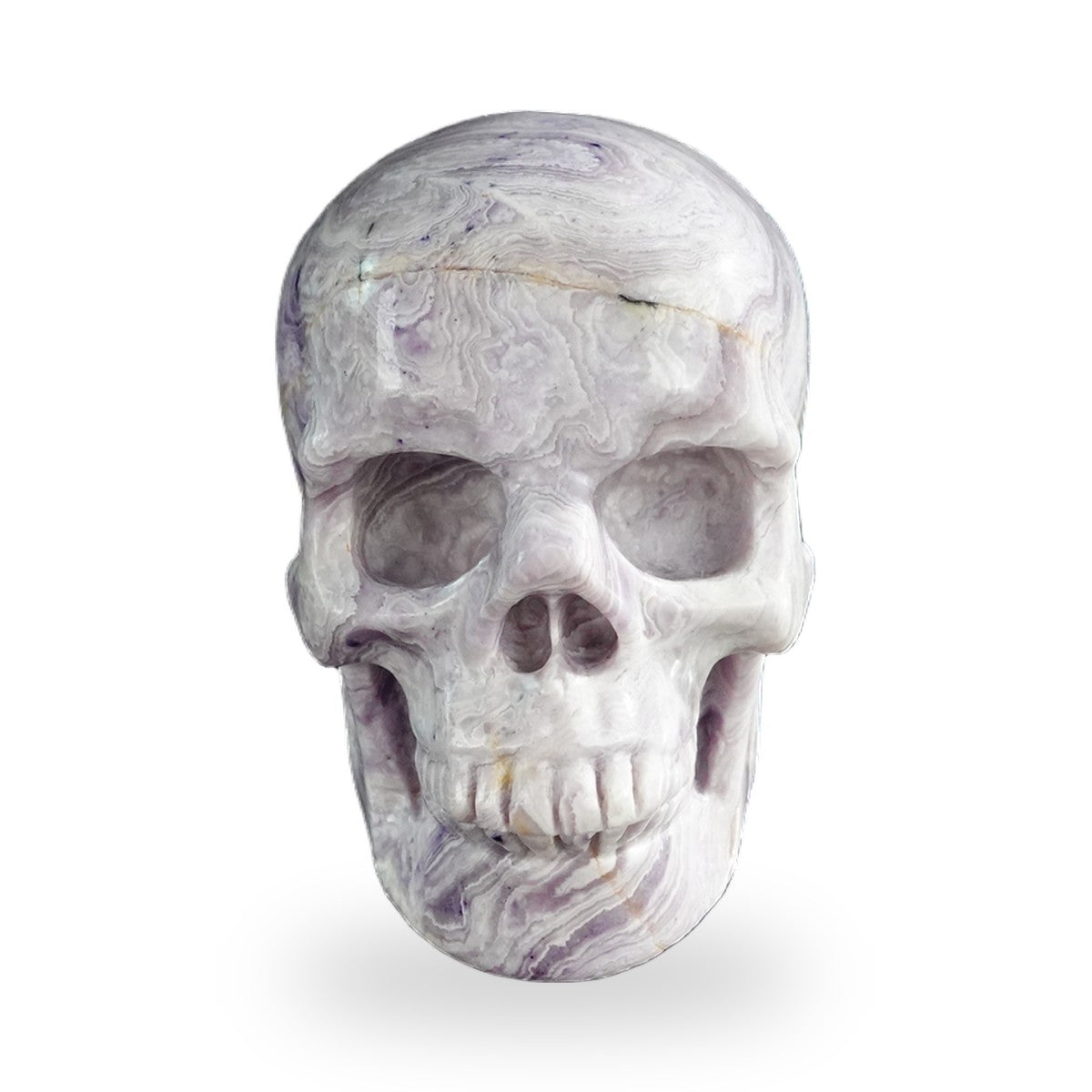 Purple Malachite crystal skull 3" SKH30PM07 photo 1