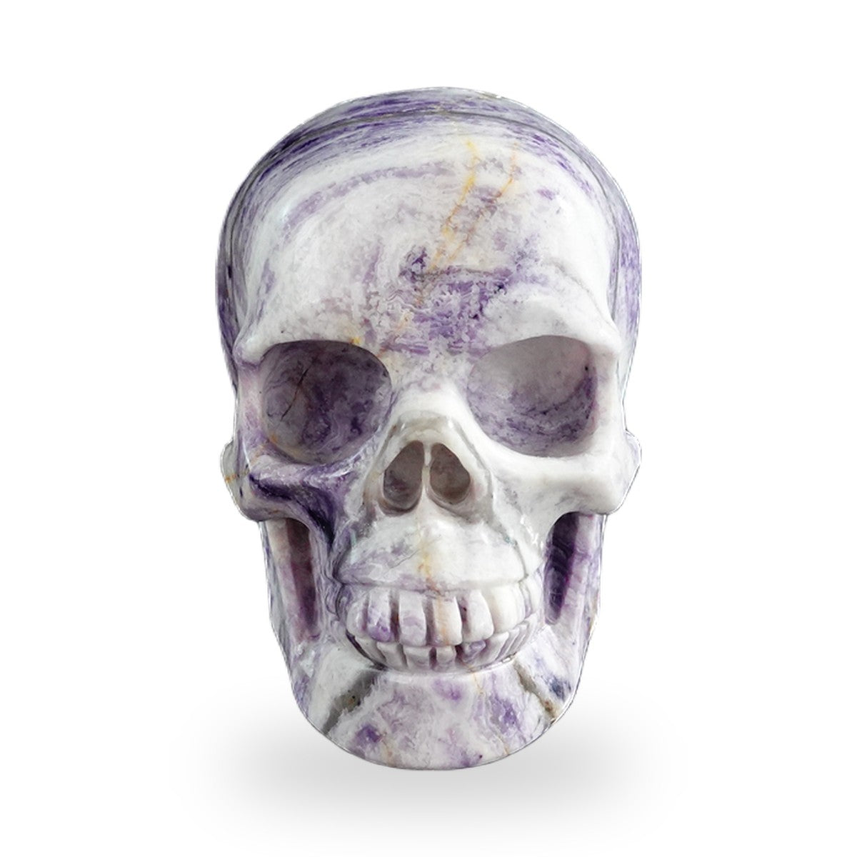 Purple Malachite crystal skull 3" SKH30PM16 photo 1