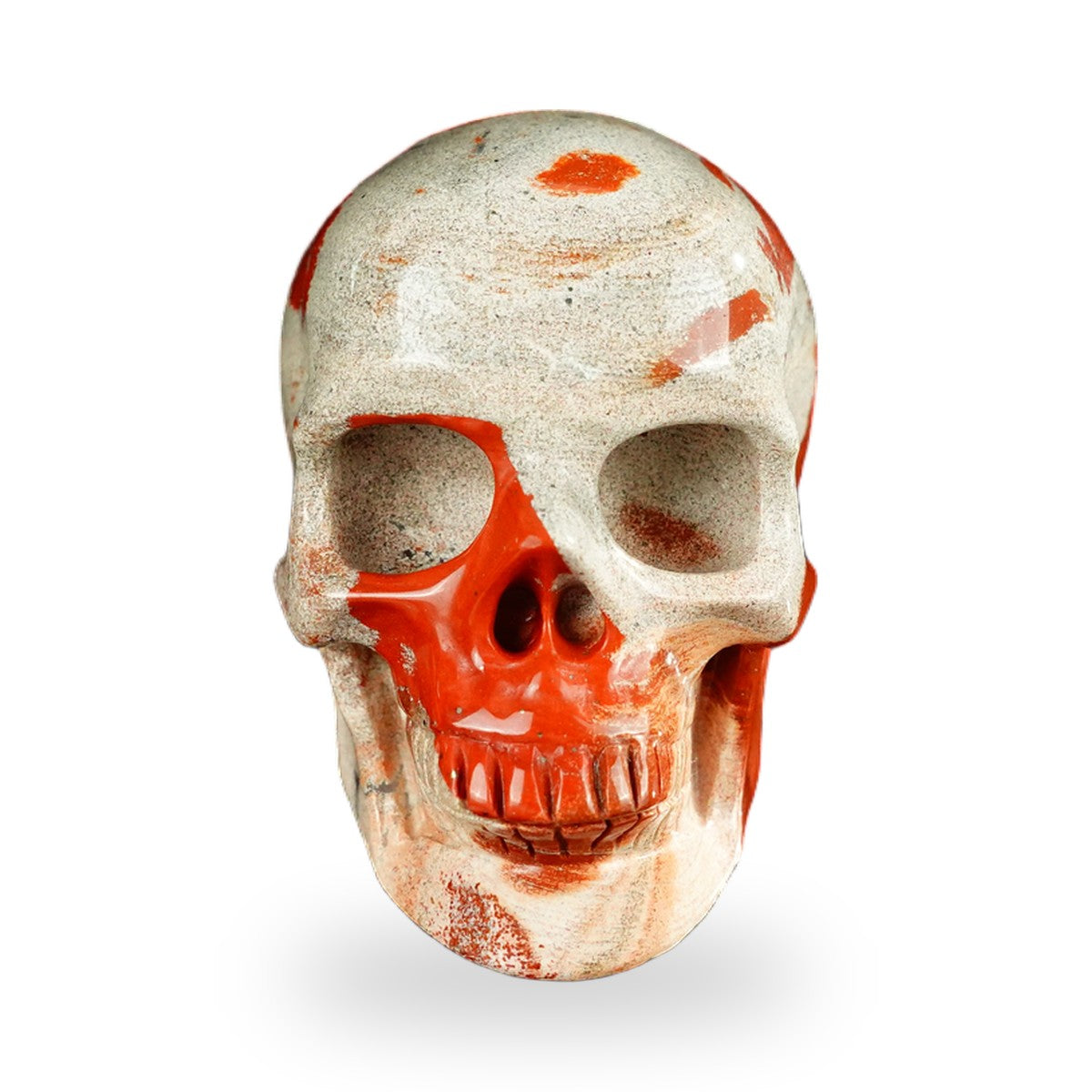 Red Jasper crystal skull 2.2" SKH20RJ02 photo 1