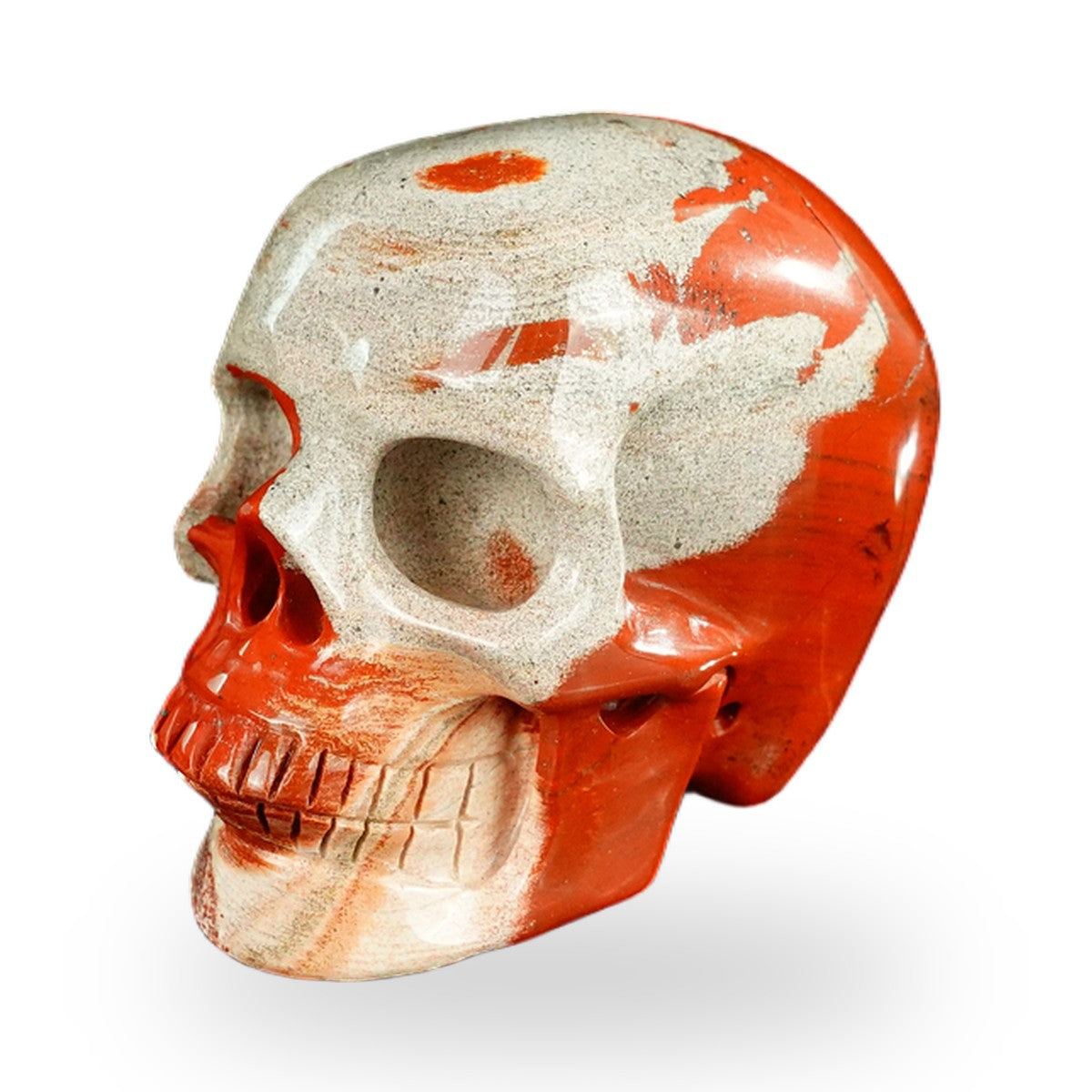 Red Jasper crystal skull 2.2" SKH20RJ02 photo 8