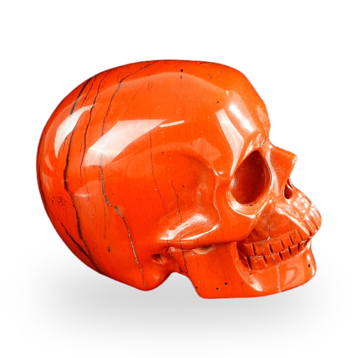 Red Jasper crystal skull 2.2" SKH20RJ12 photo 5