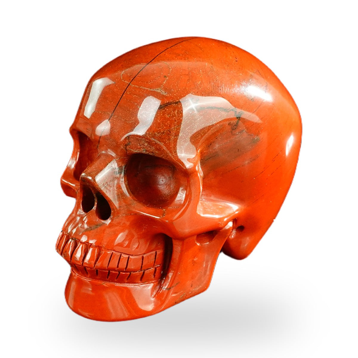 Red Jasper crystal skull 3" SKH30RJ04 photo 2