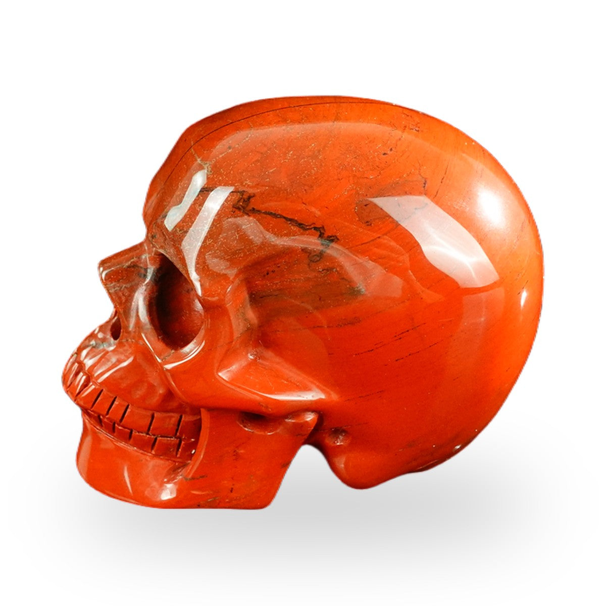 Red Jasper crystal skull 3" SKH30RJ04 photo 7