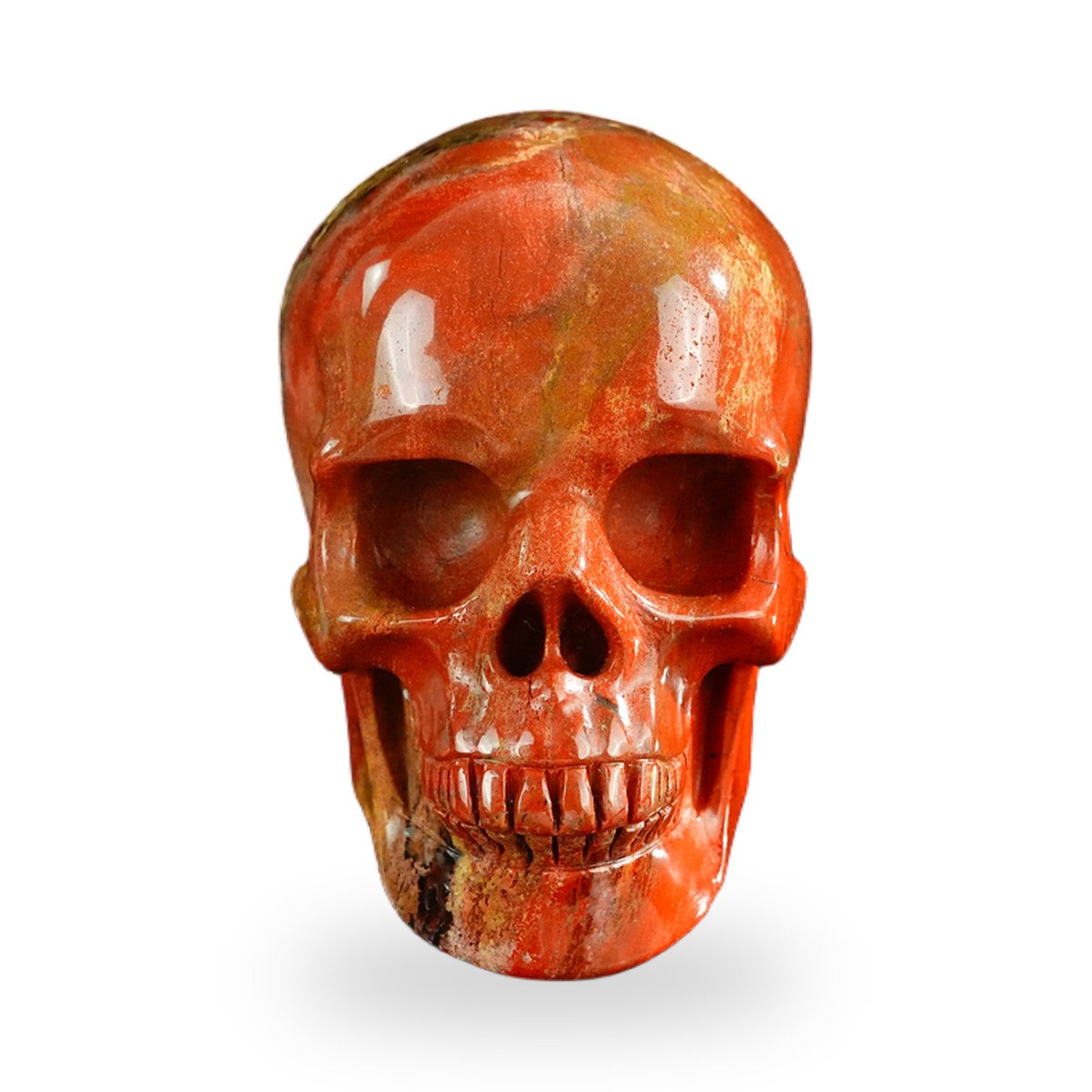 Red Jasper crystal skull 3" SKH30RJ08 photo 1