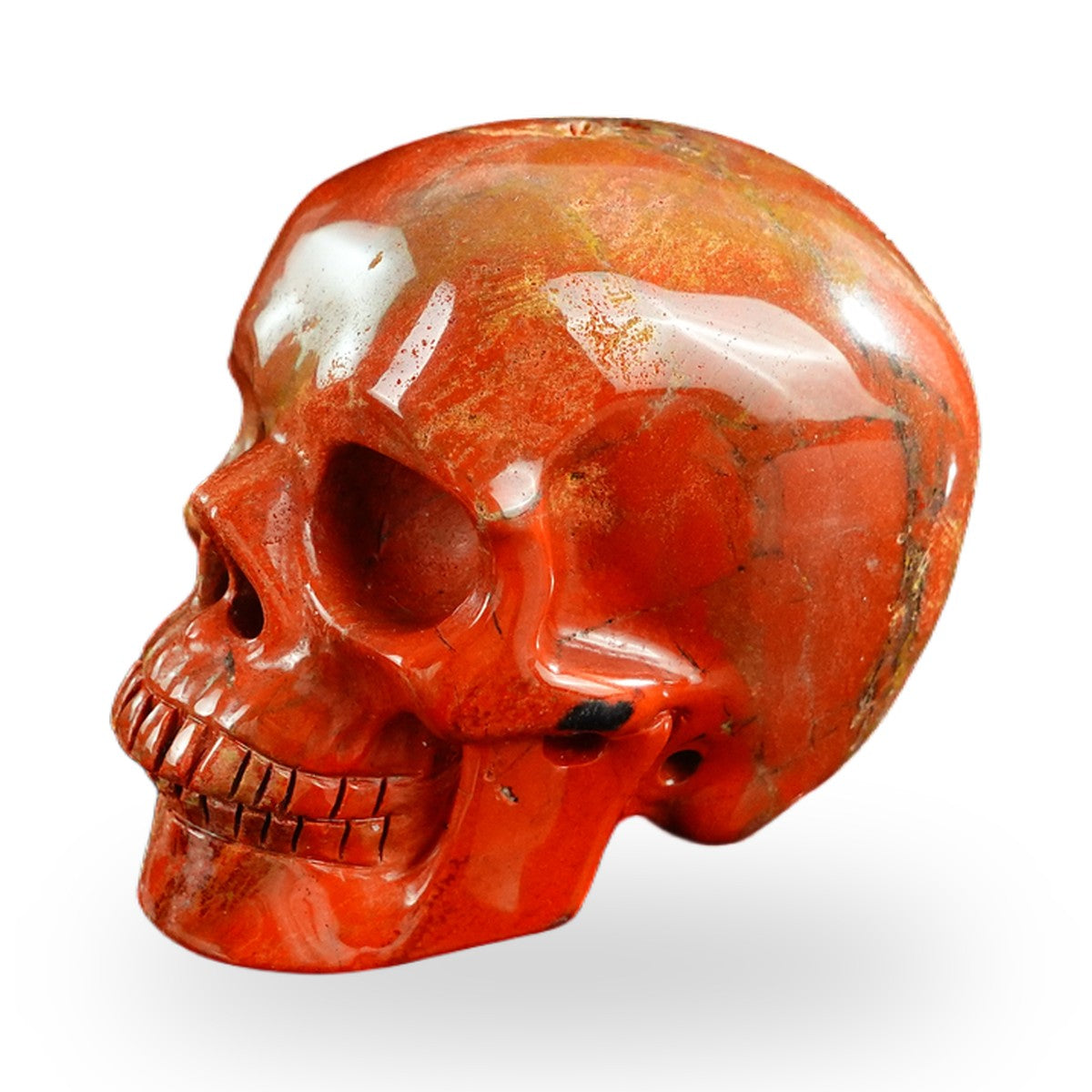 Red Jasper crystal skull 3" SKH30RJ08 photo 2
