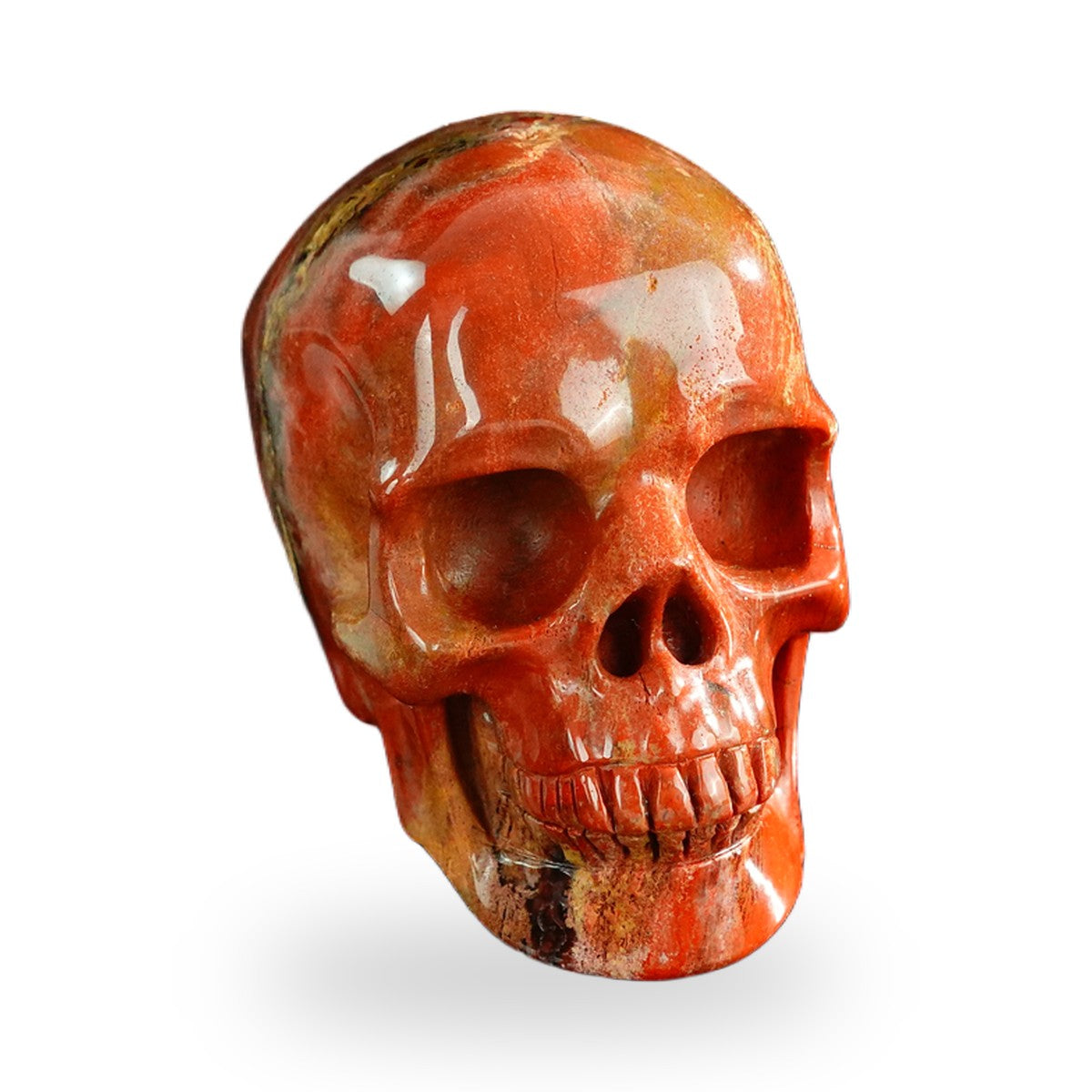 Red Jasper crystal skull 3" SKH30RJ08 photo 5