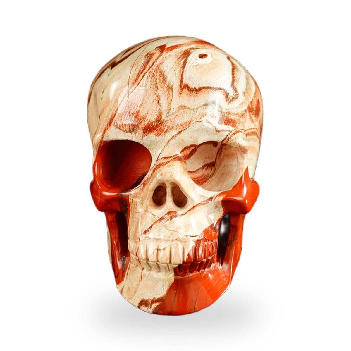 Red Jasper crystal skull 3" SKH30RJ10 photo 1
