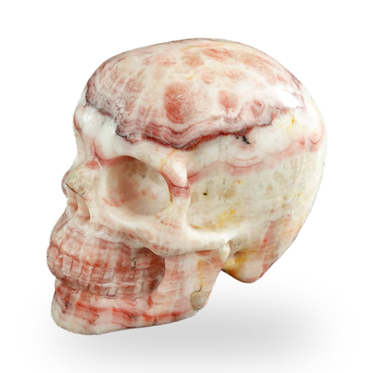 Rhodochrosite crystal skull 3" SKH30ZS02 photo 2