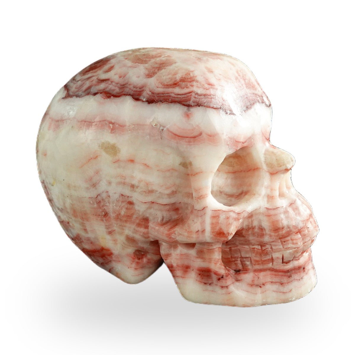 Rhodochrosite crystal skull 3" SKH30ZS02 photo 6