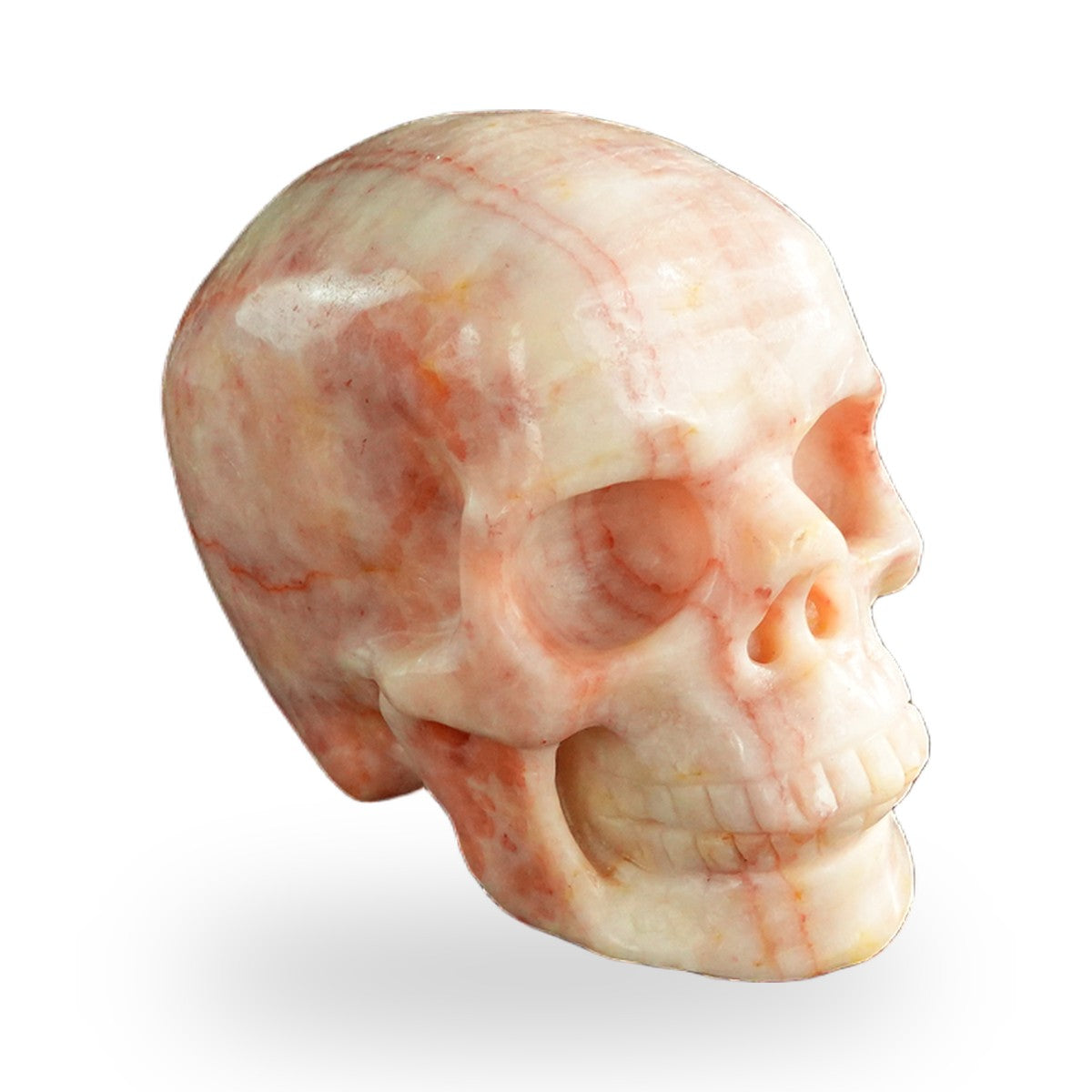 Rhodochrosite crystal skull 3" SKH30ZS09 photo 3