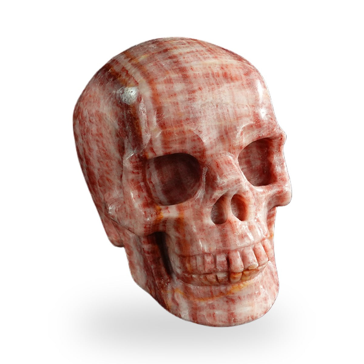 Rhodochrosite crystal skull 3" SKH30ZS11 photo 2