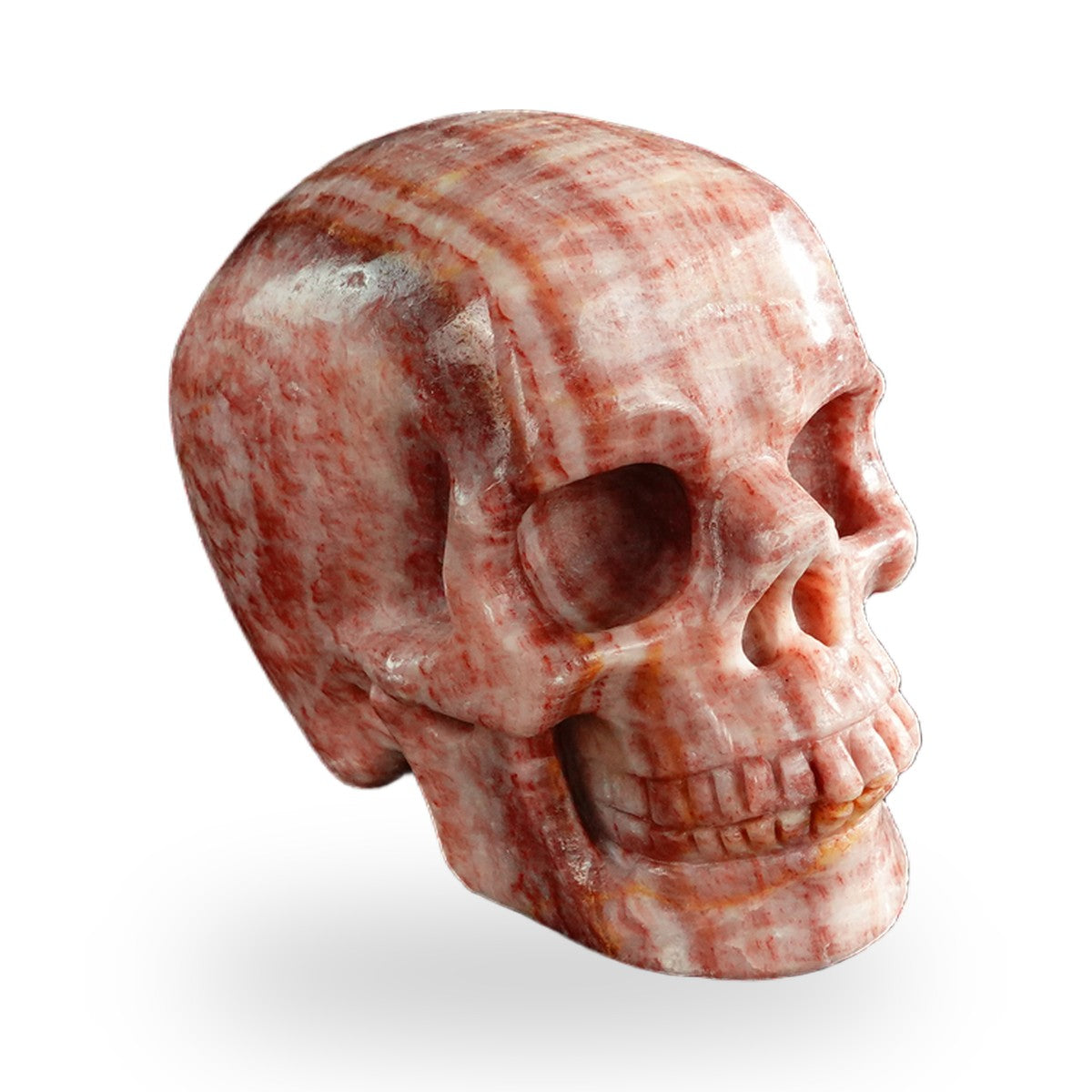Rhodochrosite crystal skull 3" SKH30ZS11 photo 3