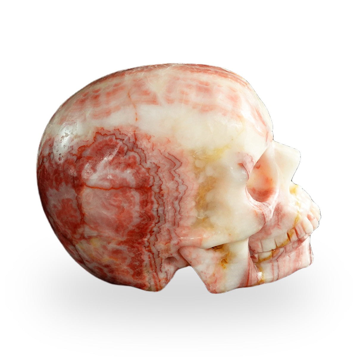 Rhodochrosite crystal skull 3" SKH30ZS12 photo 5