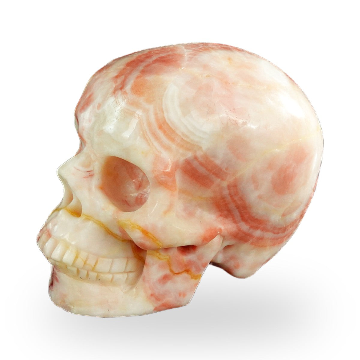 Rhodochrosite crystal skull 3" SKH30ZS12 photo 7