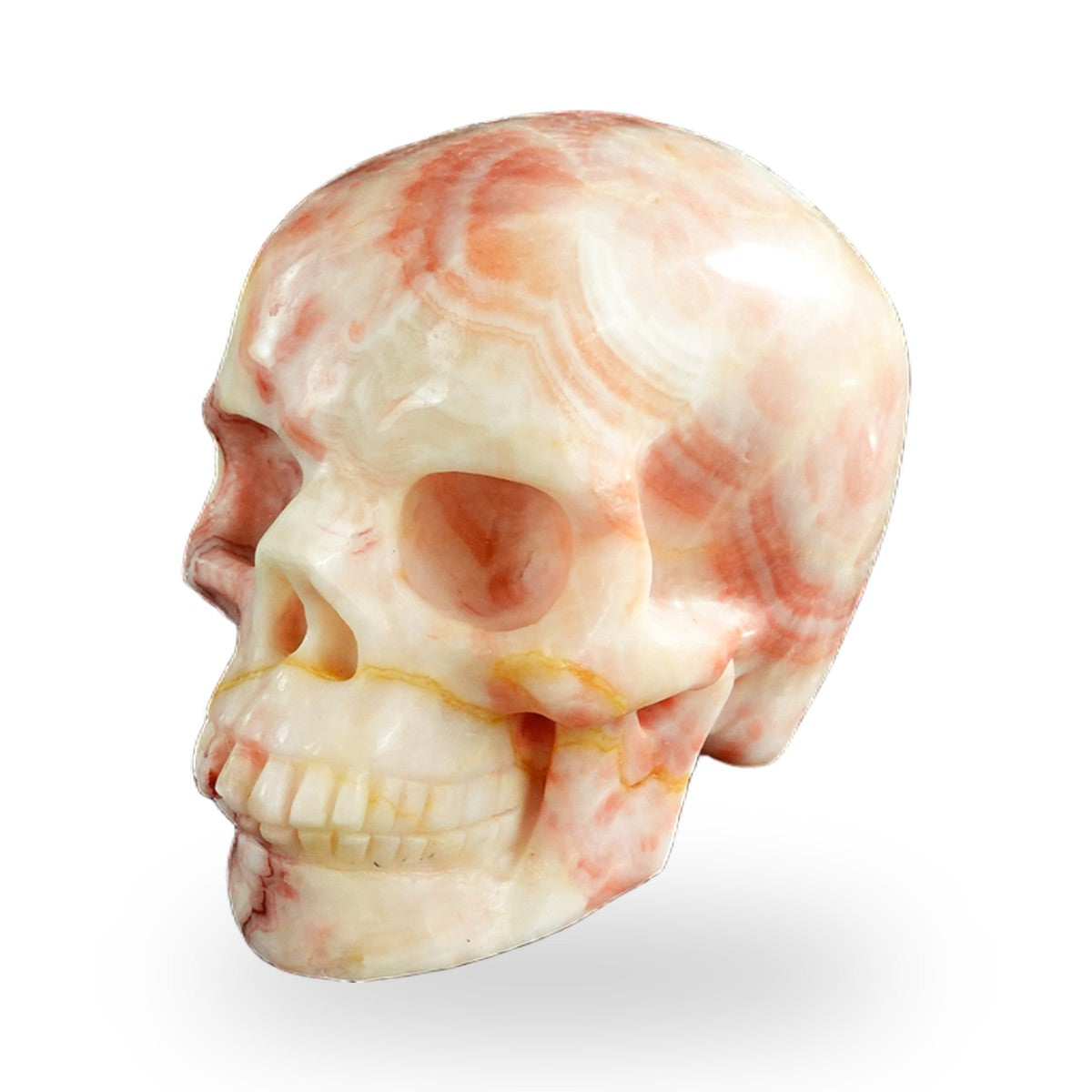 Rhodochrosite crystal skull 3" SKH30ZS12 photo 8