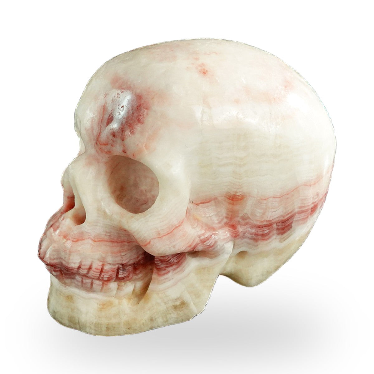 Rhodochrosite crystal skull 3" SKH30ZS13 photo 7