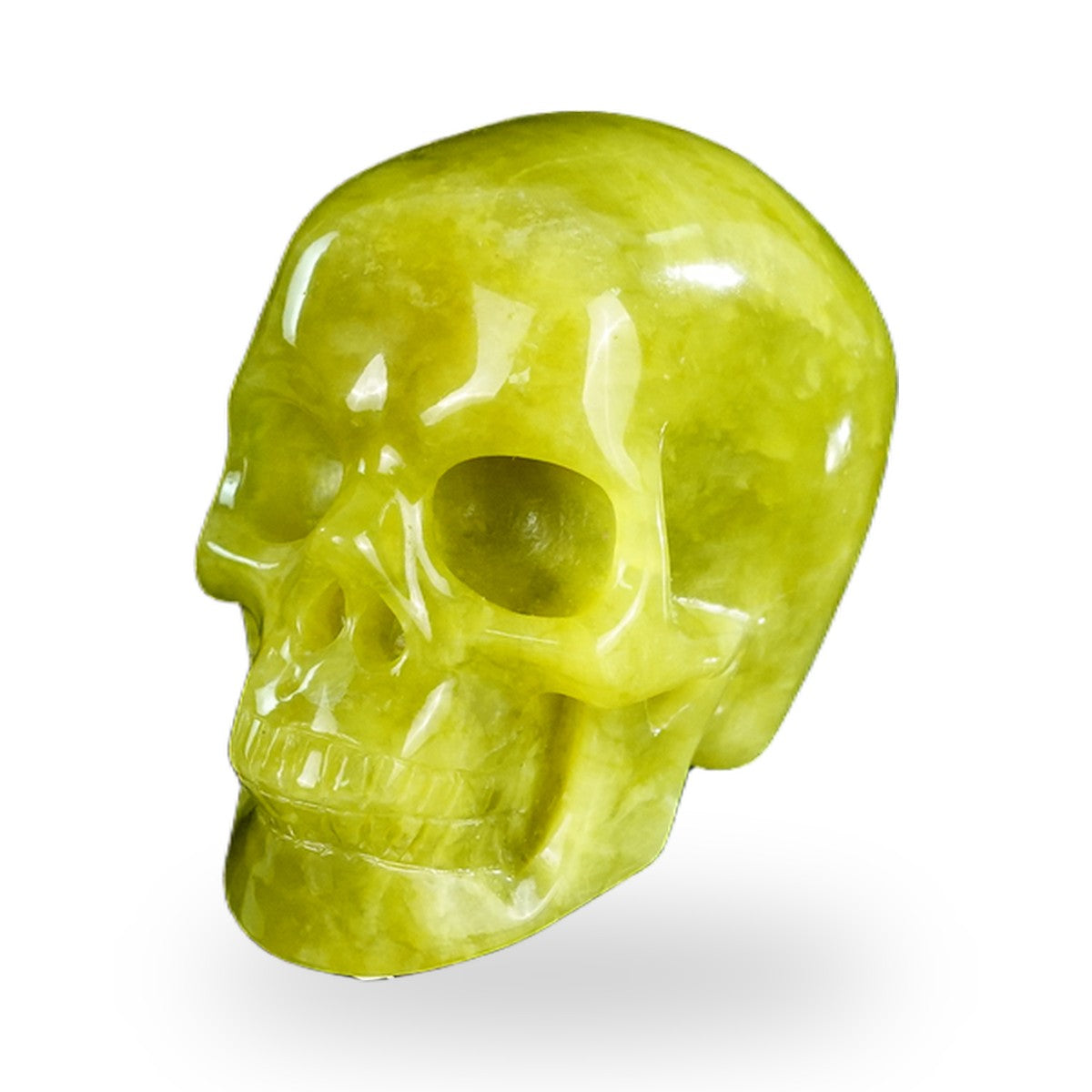 Serpentine crystal skull 2.2" SKH20XJ03 photo 8