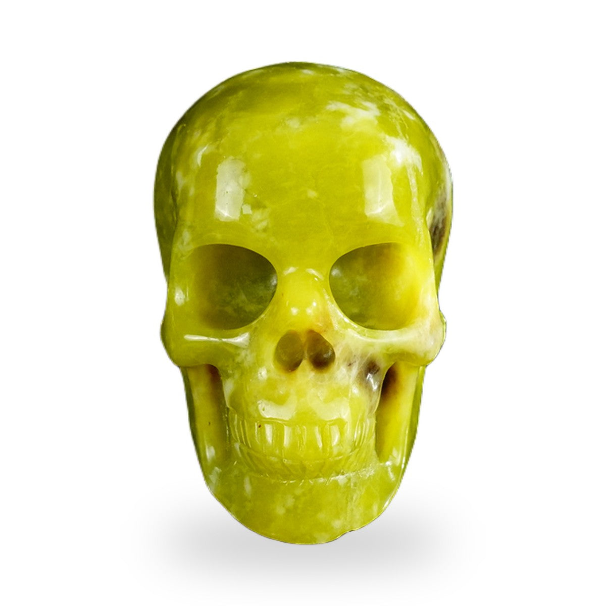 Serpentine crystal skull 2.2" SKH20XJ04 photo 1