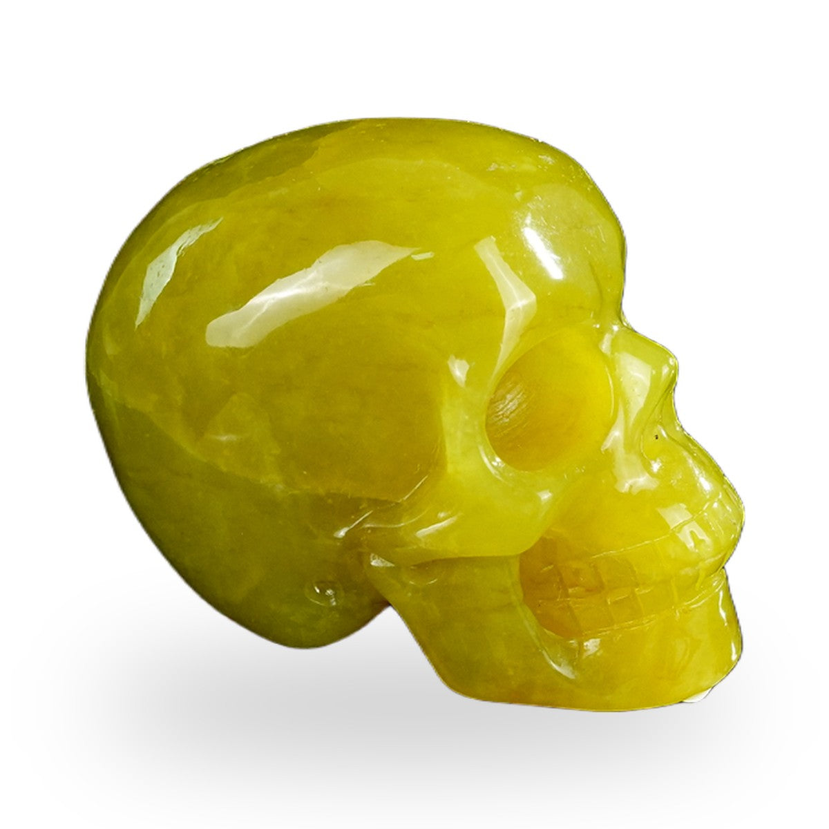 Serpentine crystal skull 2.2" SKH20XJ05 photo 5