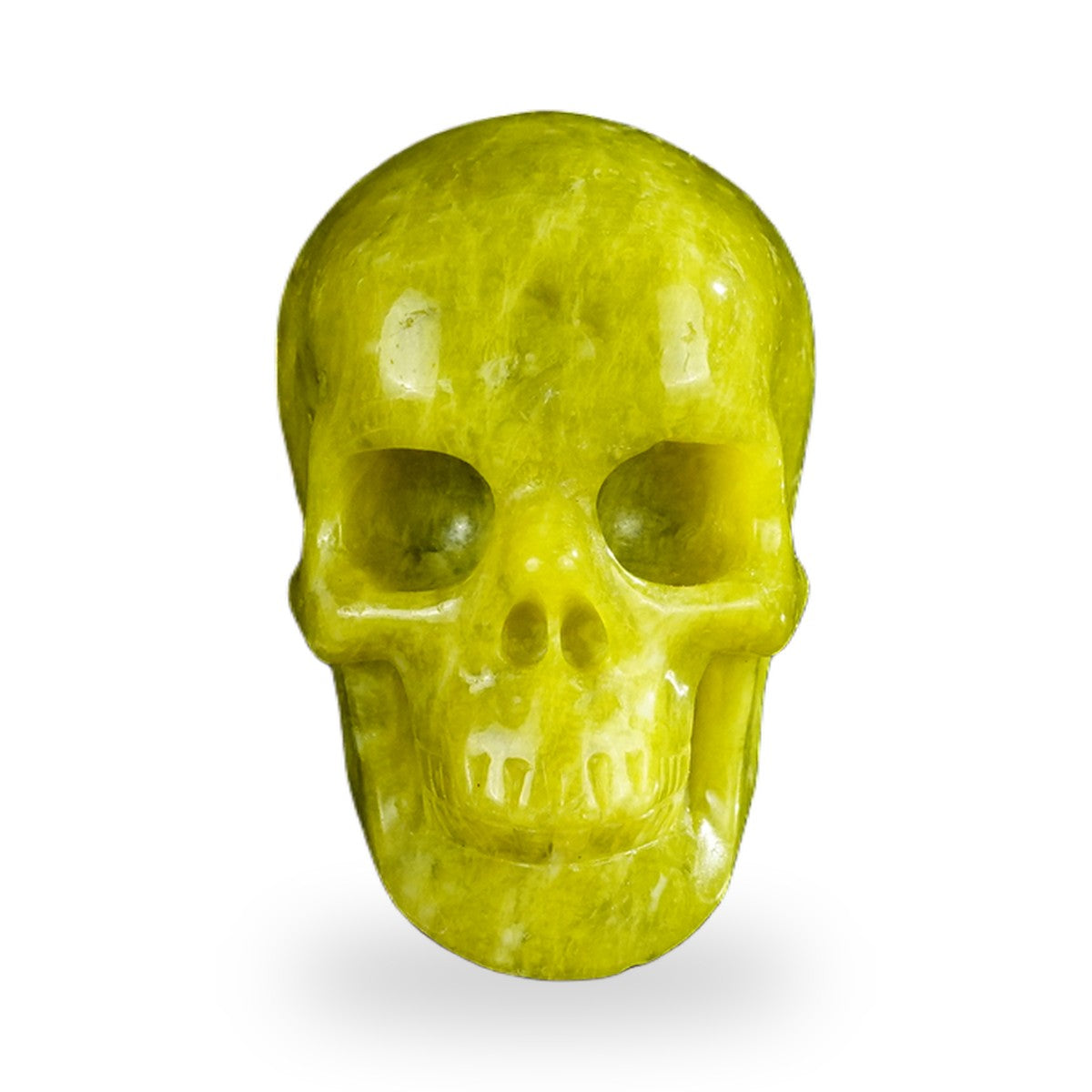 Serpentine crystal skull 2.2" SKH20XJ07 photo 1