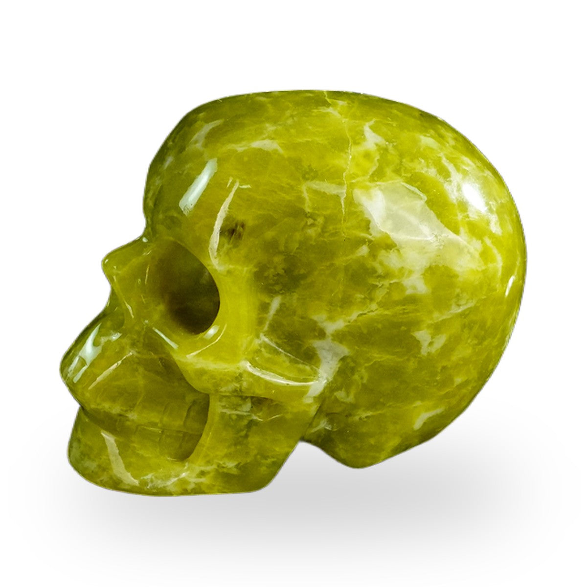 Serpentine crystal skull 2.2" SKH20XJ10 photo 6