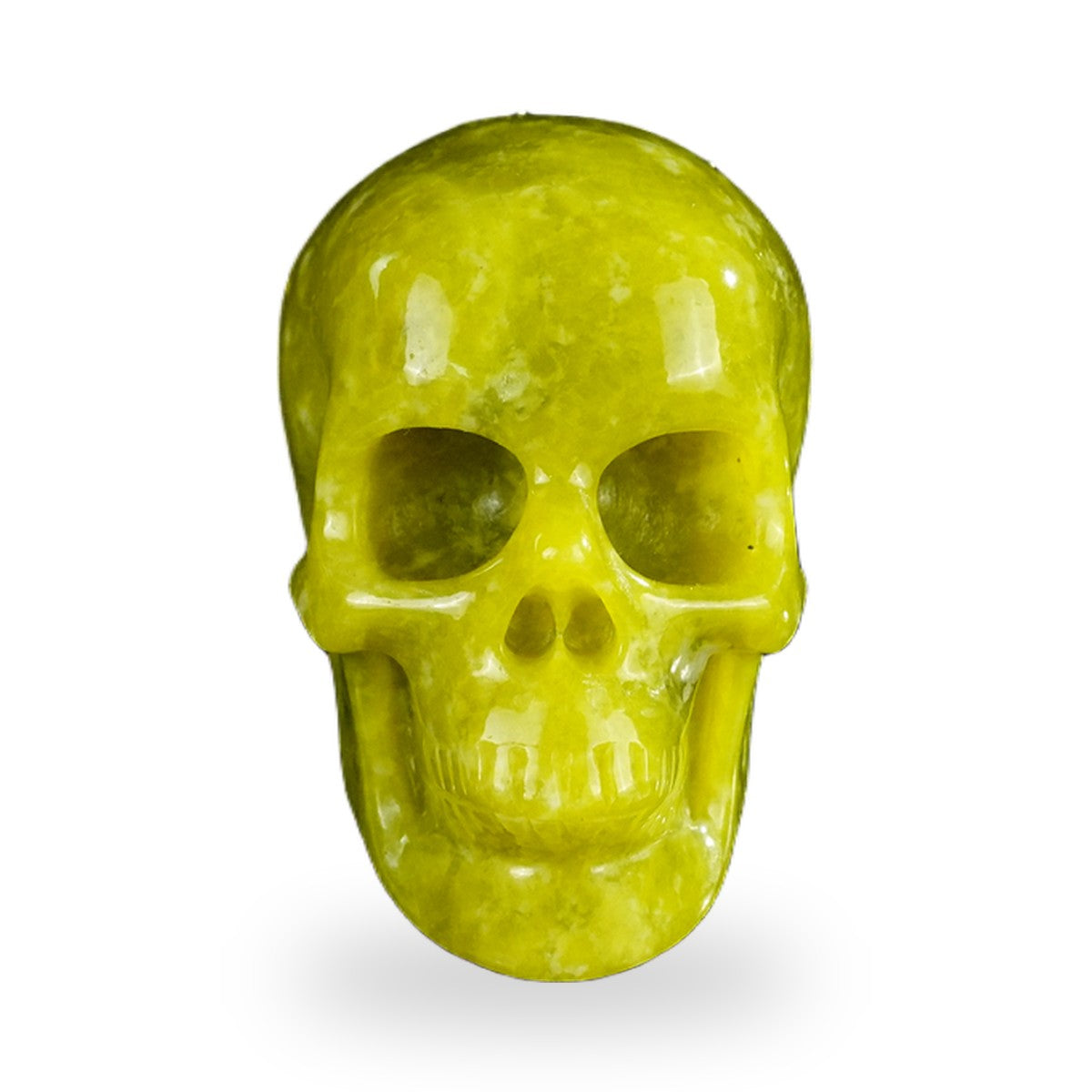 Serpentine crystal skull 2.2" SKH20XJ12 photo 1
