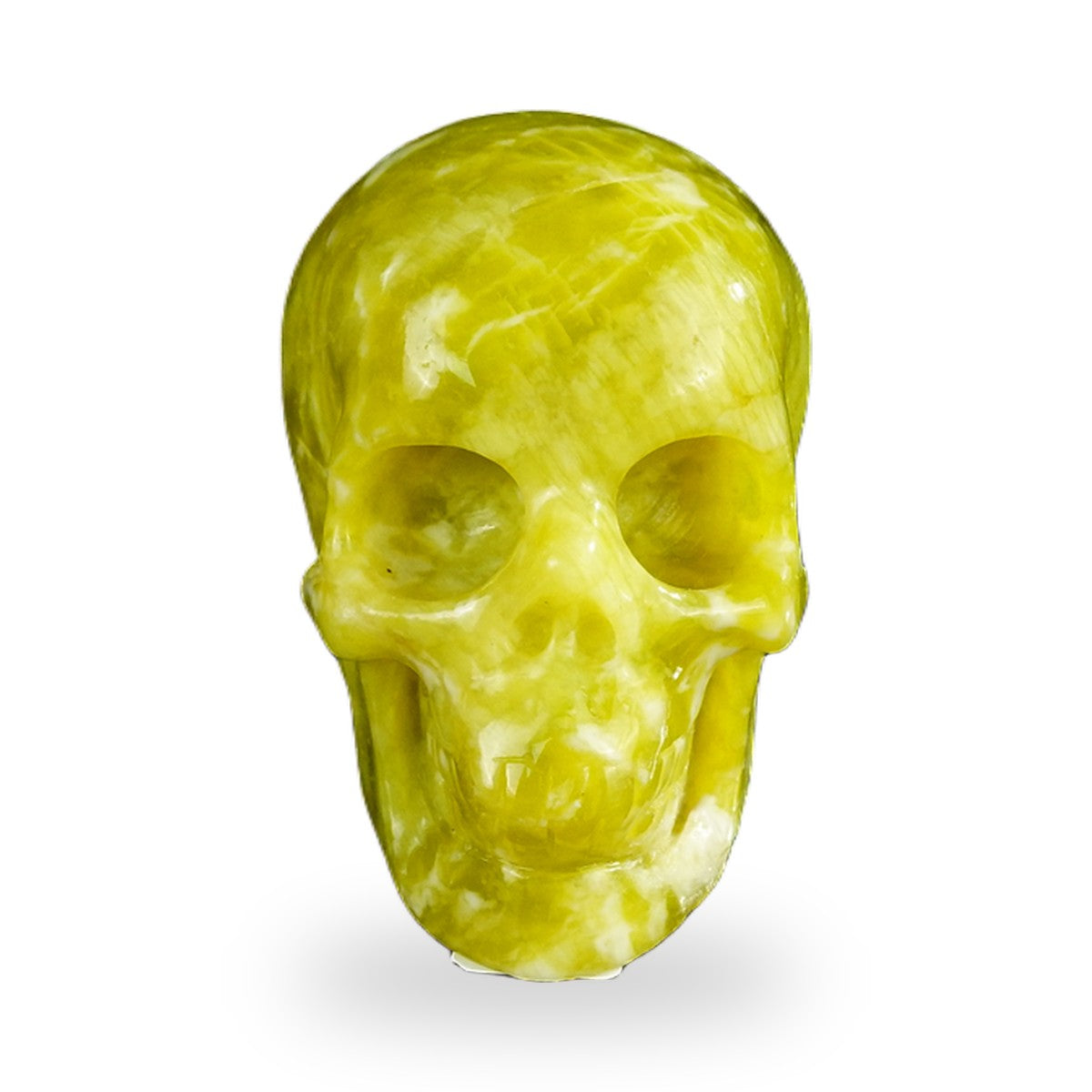 Serpentine crystal skull 2.2" SKH20XJ16 photo 1