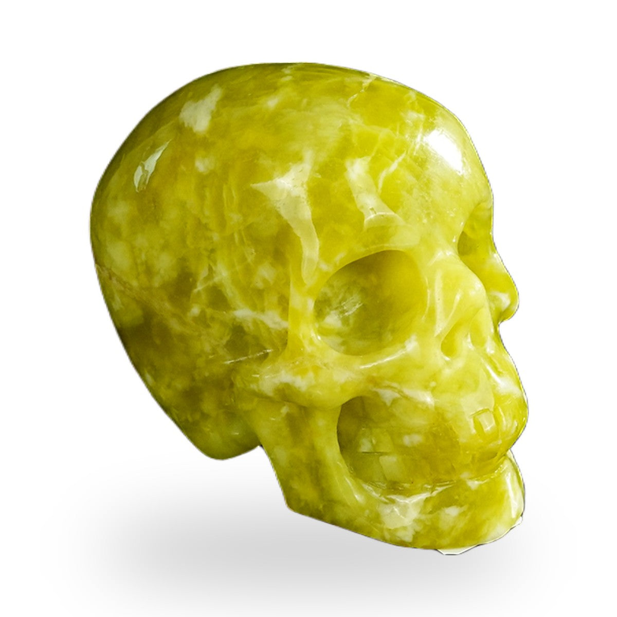 Serpentine crystal skull 2.2" SKH20XJ16 photo 3