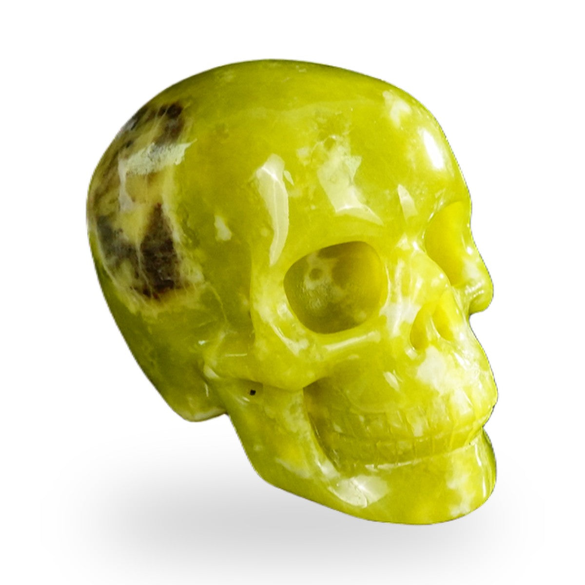 Serpentine crystal skull 2.2" SKH20XJ17 photo 3