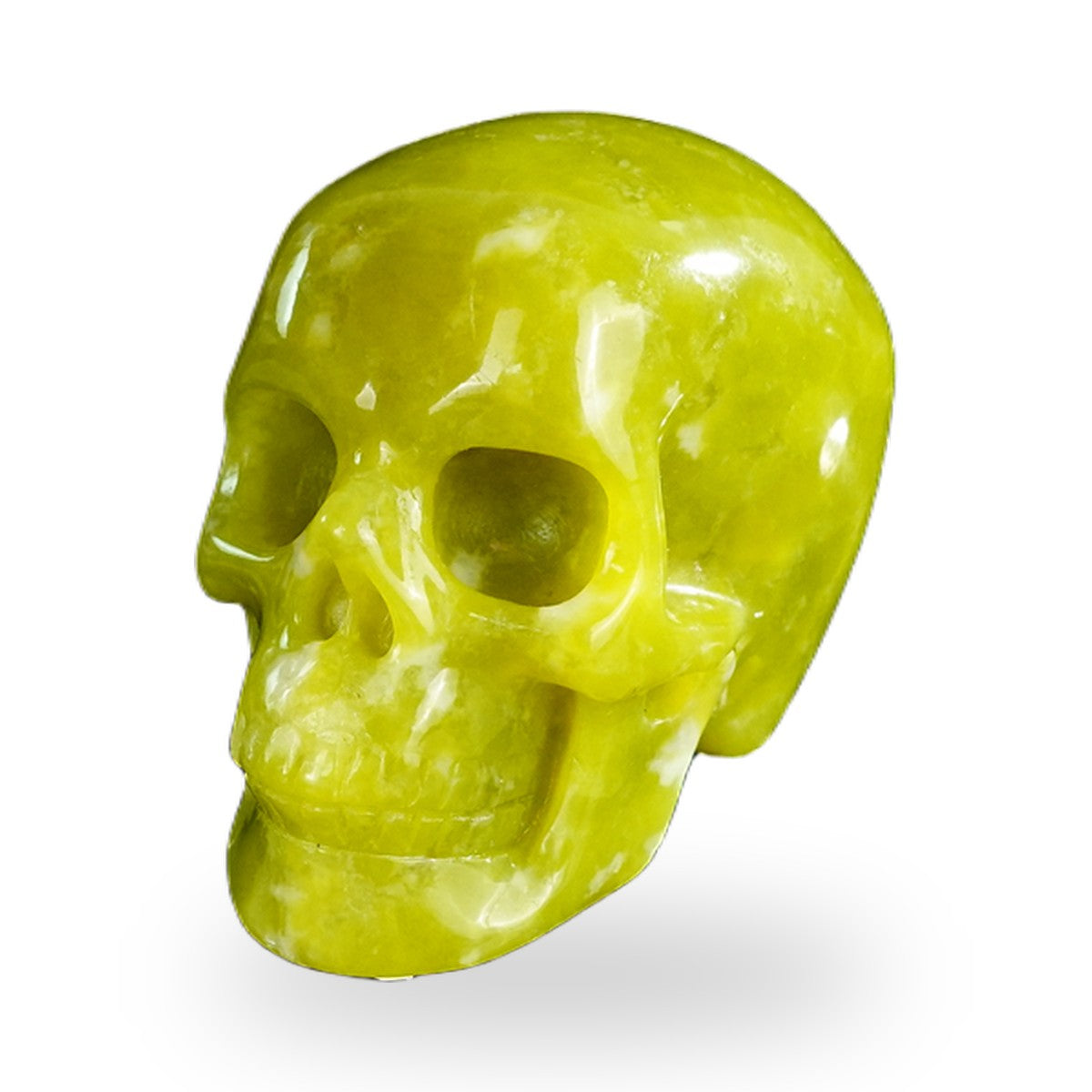 Serpentine crystal skull 2.2" SKH20XJ17 photo 8