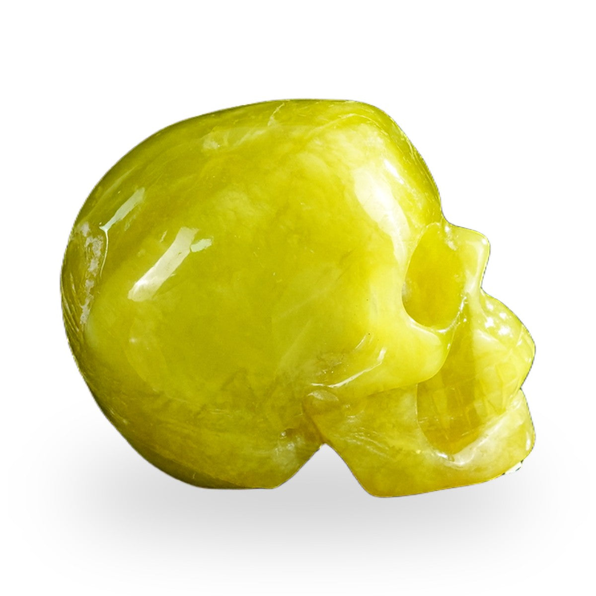 Serpentine crystal skull 2.2" SKH20XJ18 photo 6