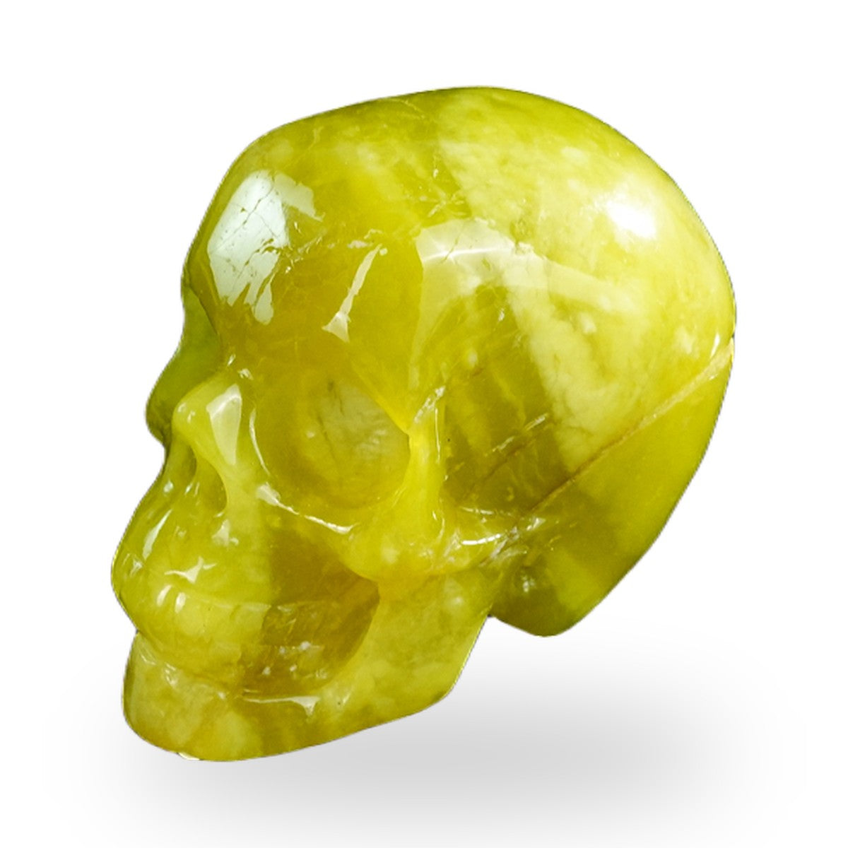 Serpentine crystal skull 2.2" SKH20XJ18 photo 8