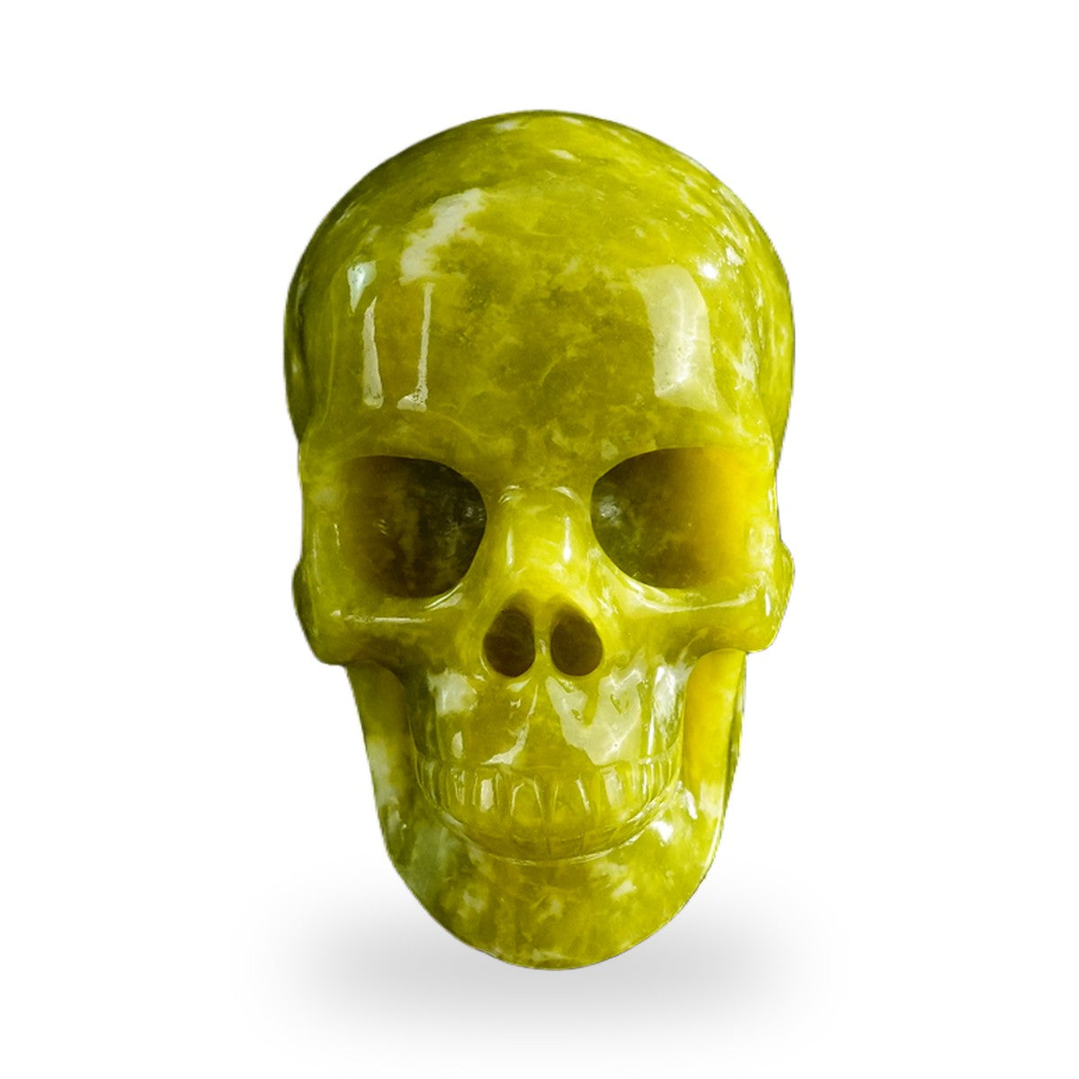 Serpentine crystal skull 3" SKH30XJ02 photo 1