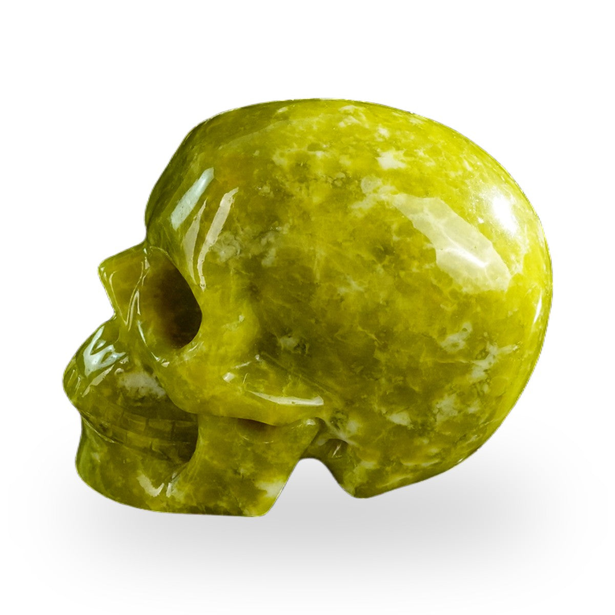 Serpentine crystal skull 3" SKH30XJ02 photo 6