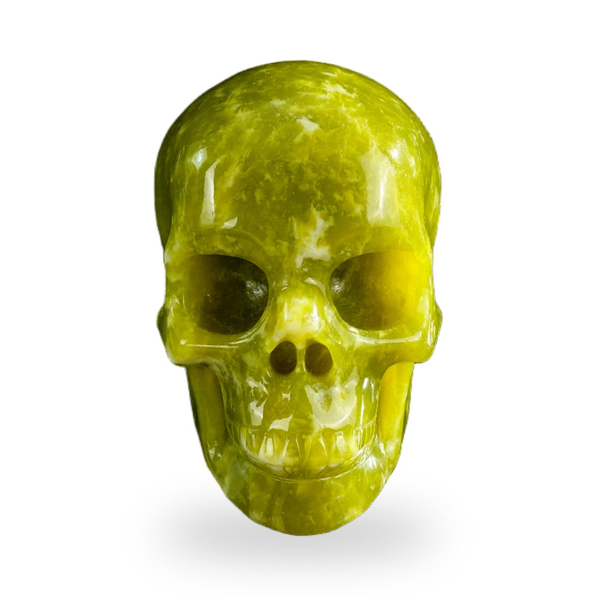 Serpentine crystal skull 3" SKH30XJ03 photo 1