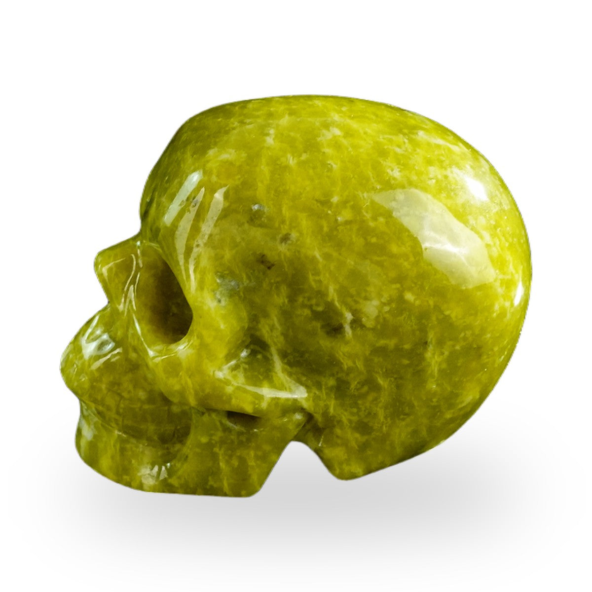 Serpentine crystal skull 3" SKH30XJ04 photo 6