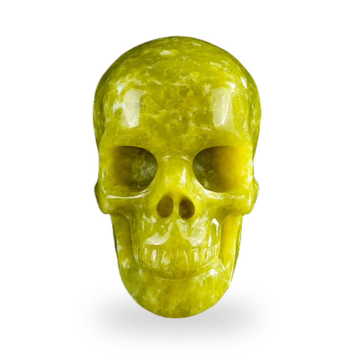 Serpentine crystal skull 3" SKH30XJ06 photo 1