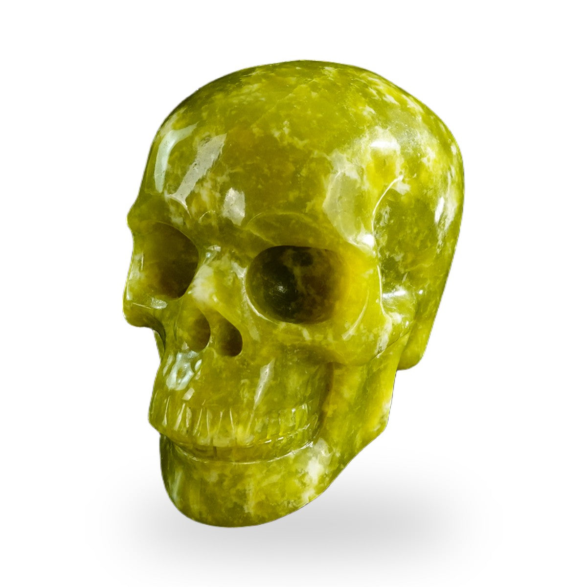 Serpentine crystal skull 3" SKH30XJ07 photo 2