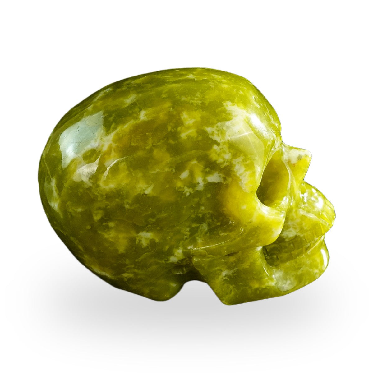 Serpentine crystal skull 3" SKH30XJ07 photo 5