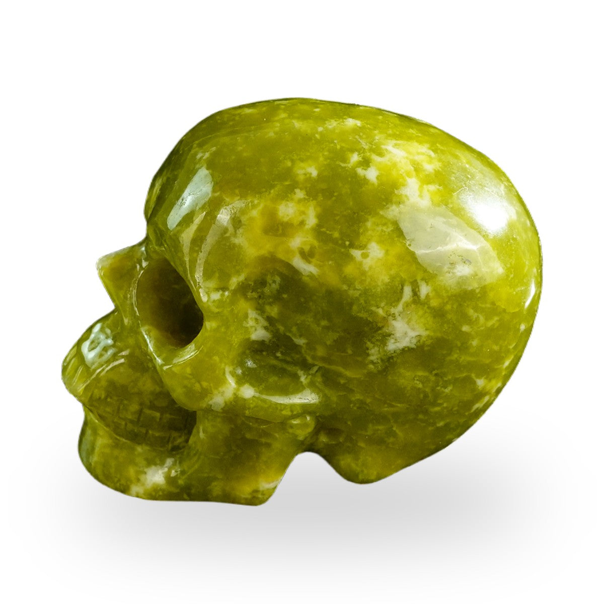 Serpentine crystal skull 3" SKH30XJ07 photo 6