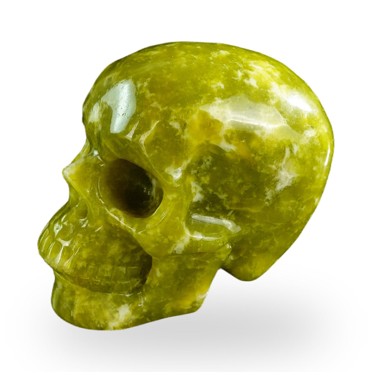 Serpentine crystal skull 3" SKH30XJ07 photo 7
