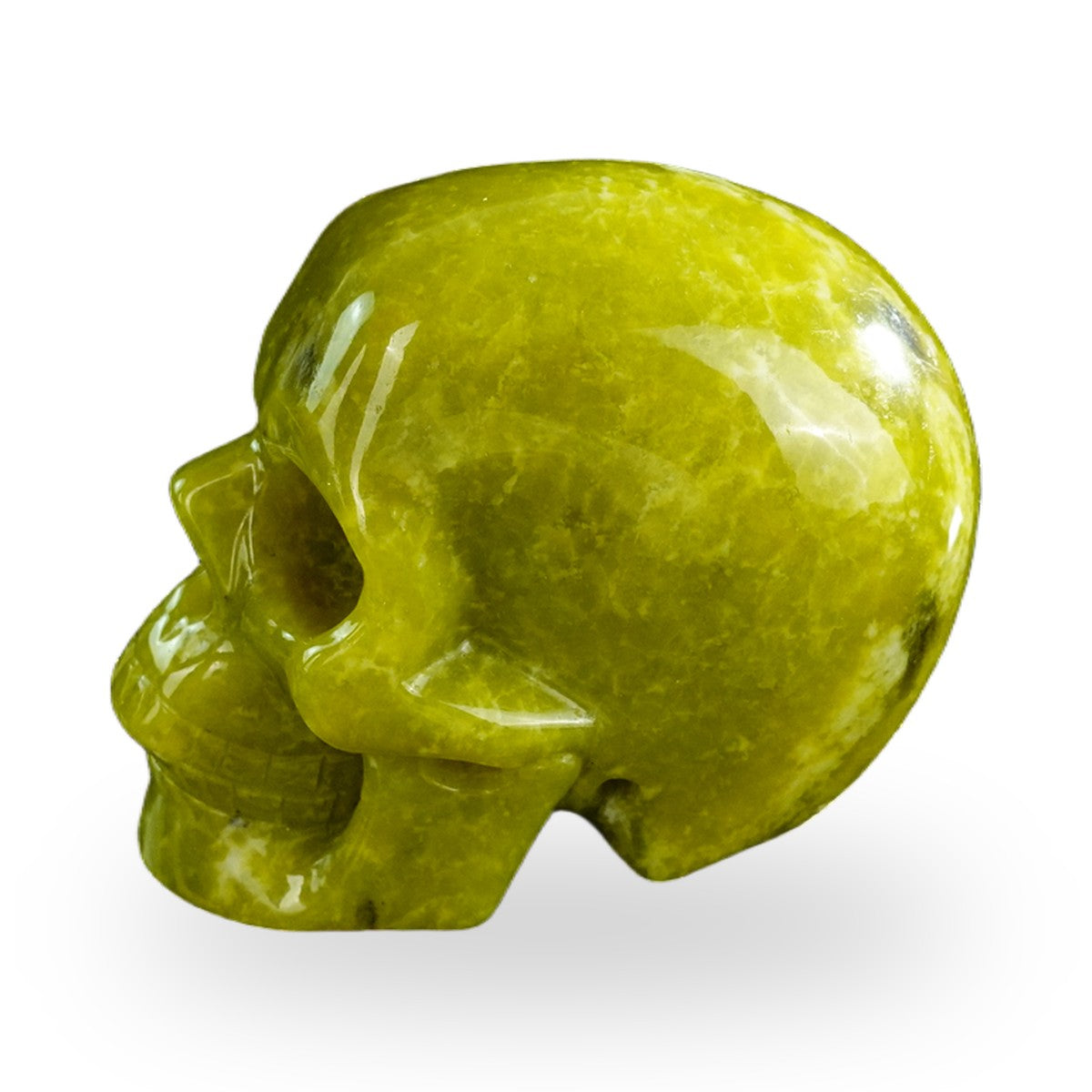 Serpentine crystal skull 3" SKH30XJ08 photo 5