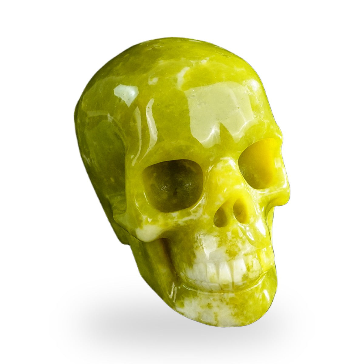 Serpentine crystal skull 3" SKH30XJ09 photo 2