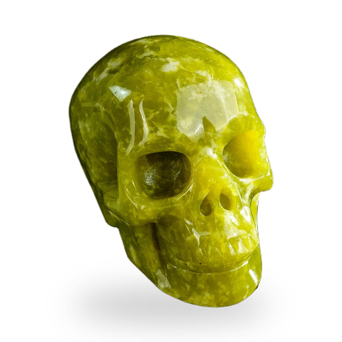 Serpentine crystal skull 3" SKH30XJ10 photo 2