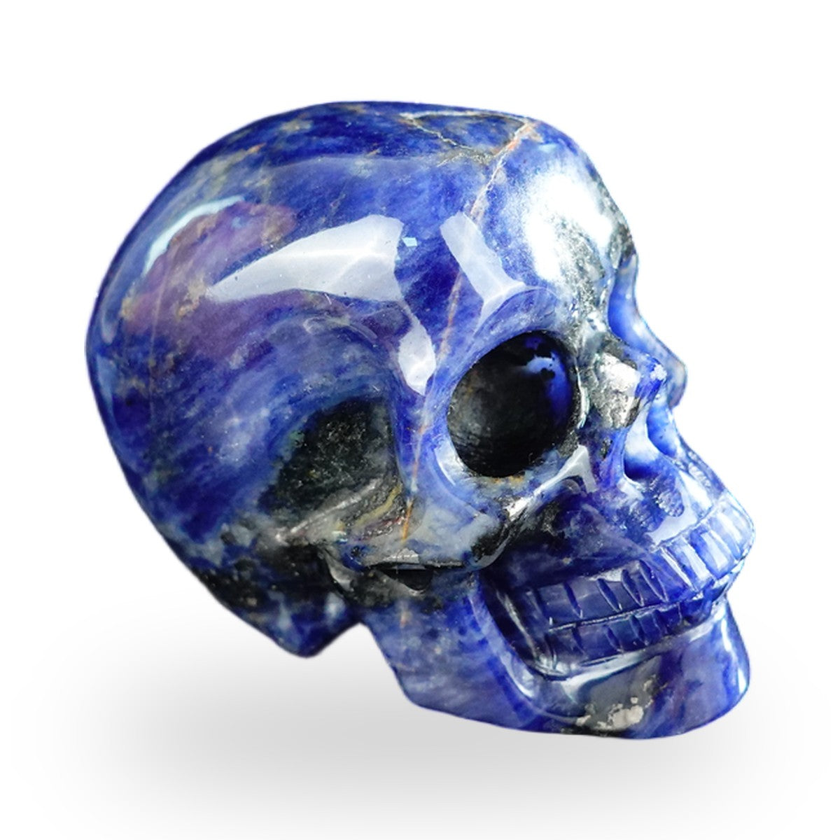 Sodalite crystal skull 2.2" SKH20SL02 photo 4