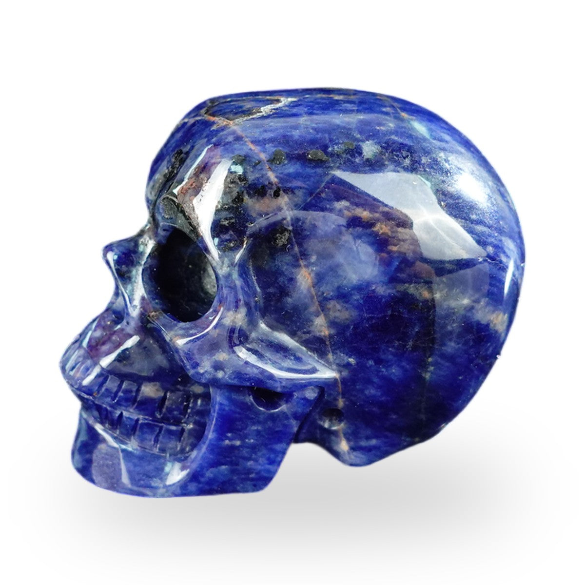 Sodalite crystal skull 2.2" SKH20SL02 photo 6