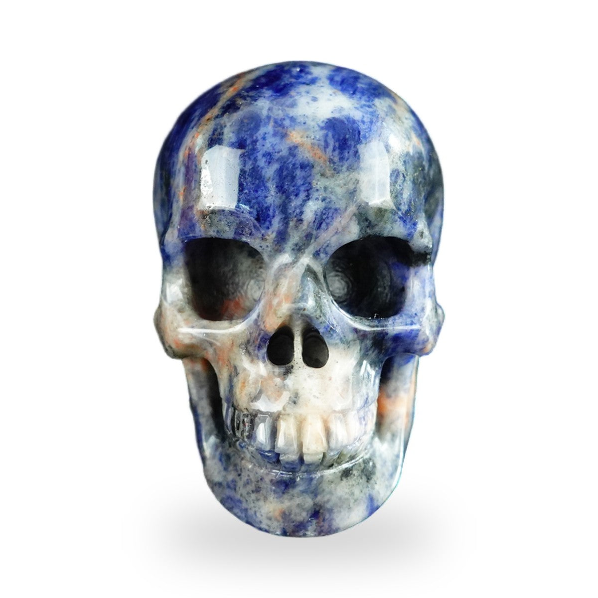 Sodalite crystal skull 2.2" SKH20SL03 photo 1